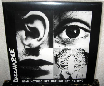 DISCHARGE "Hear Nothing" LP (Havoc) Gate-Fold Jacket